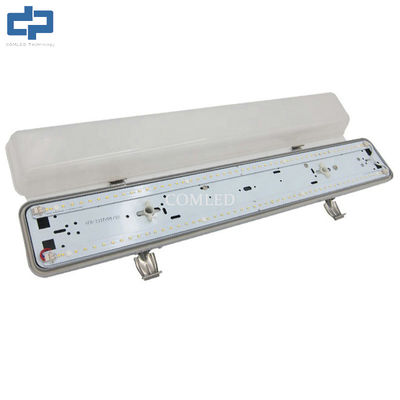 2 Ft Led Batten IP65 IK08 Προστασία έκτακτης ανάγκης 20 Watt Led Batten Light